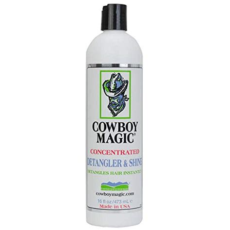 Cowboy magic hair detangler for human hair